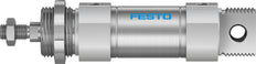 Festo Cilindro Redondo 40mm Diámetro 25mm Carrera Doble Efecto - 559305