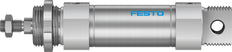 Festo Cilindro Redondo 40mm Diámetro 50mm Carrera Doble Efecto - 195992