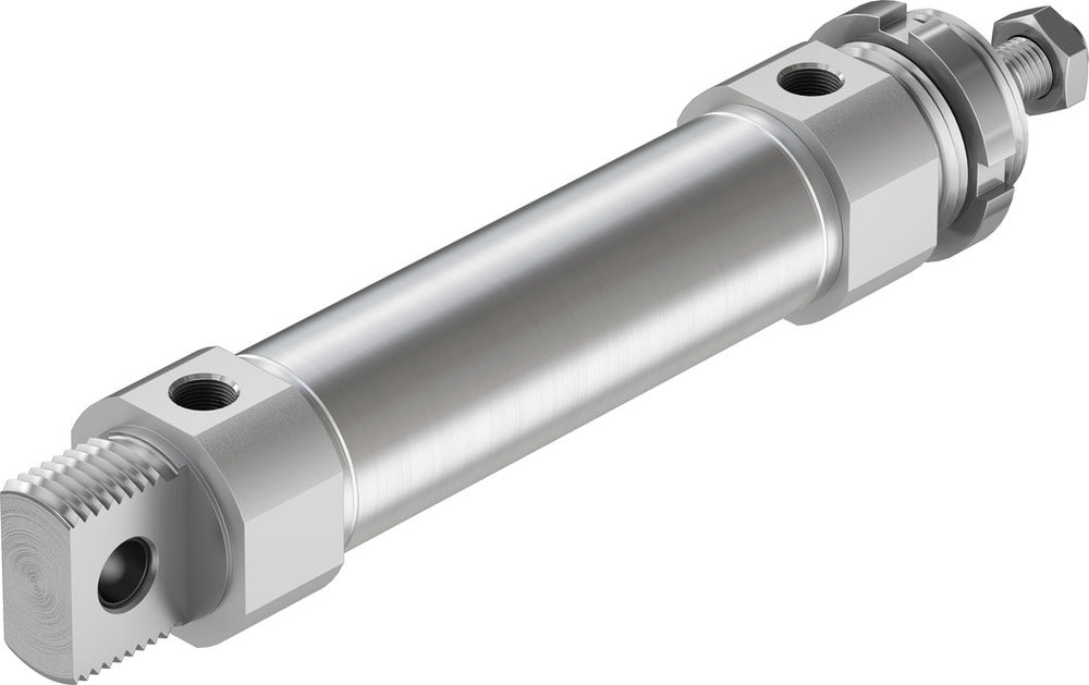 Festo Cilindro Redondo 40mm Diámetro 100mm Carrera Doble Efecto - 195994