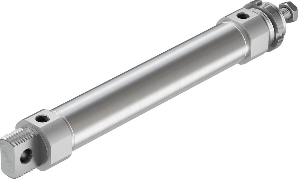 Festo Cilindro Redondo 40mm Diámetro 200mm Carrera Doble Efecto - 195997