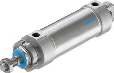 Festo Cilindro Redondo 63mm Diámetro 100mm Carrera Doble Efecto - 196014