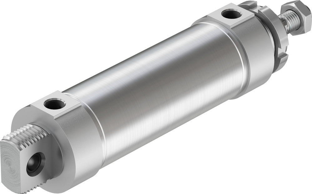Festo Cilindro Redondo 63mm Diámetro 125mm Carrera Doble Efecto - 196015
