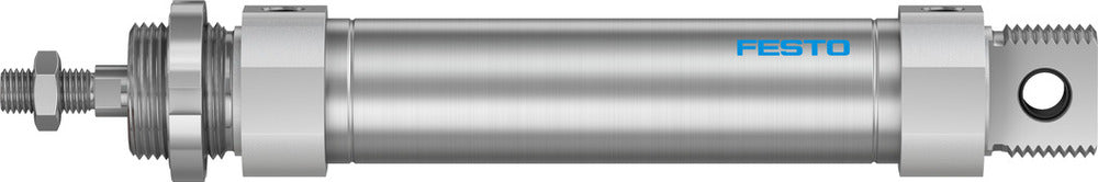 Festo Cilindro Redondo 32mm Diámetro 100mm Carrera Doble Efecto - 196024