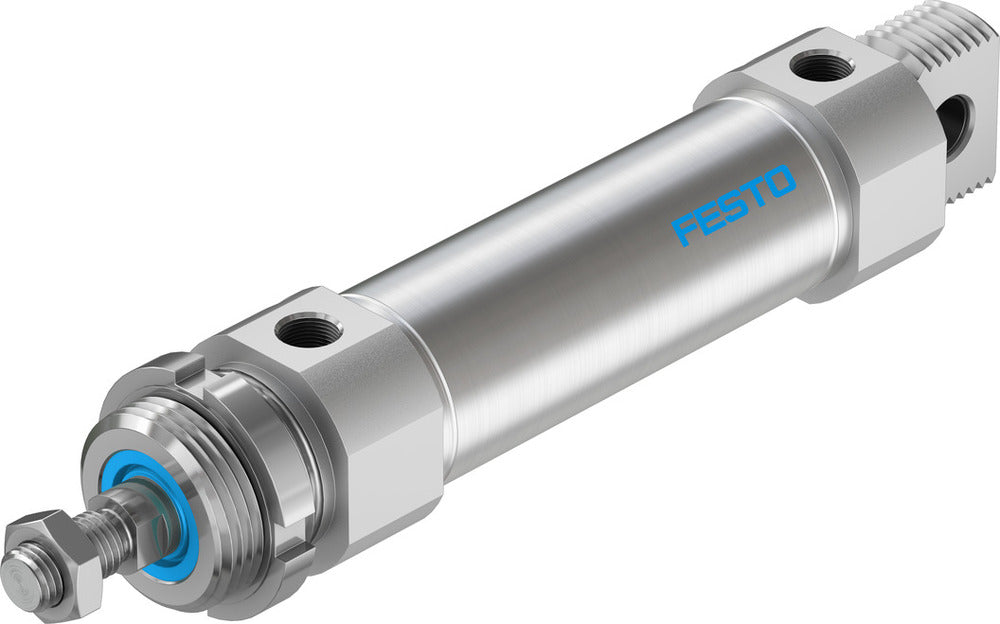Festo Cilindro Redondo 40mm Diámetro 80mm Carrera Doble Efecto - 196033