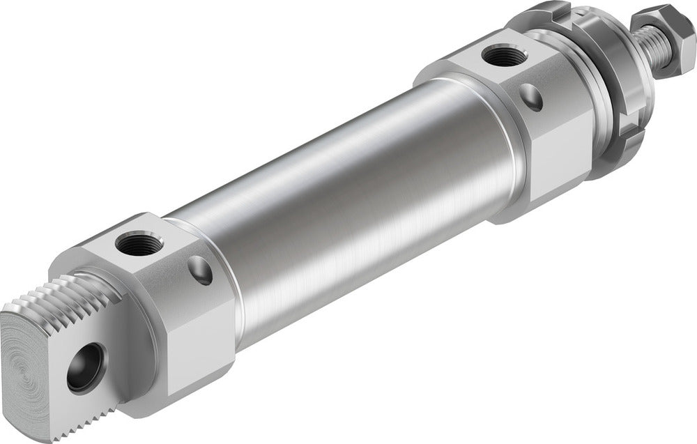 Festo Cilindro Redondo 40mm Diámetro 80mm Carrera Doble Efecto - 196033