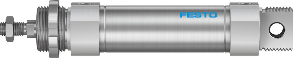 Festo Cilindro Redondo 40mm Diámetro 80mm Carrera Doble Efecto - 196033