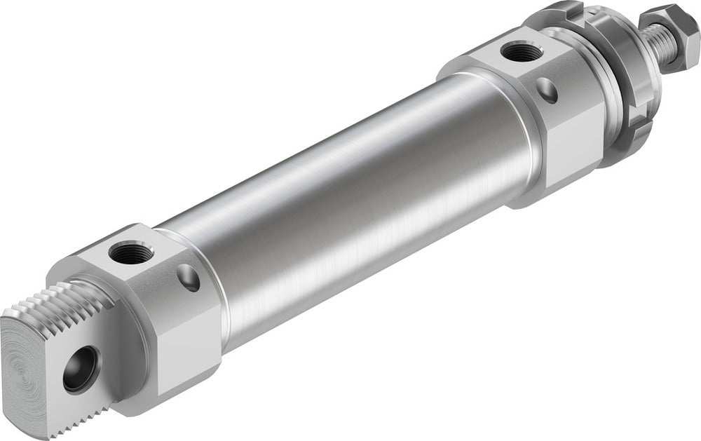 Festo Cilindro Redondo 40mm Diámetro 100mm Carrera Doble Efecto - 196034