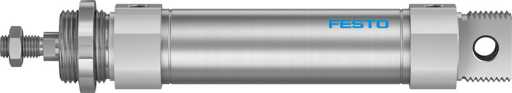 Festo Cilindro Redondo 40mm Diámetro 100mm Carrera Doble Efecto - 196034