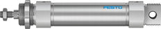 Festo Cilindro Redondo 40mm Diámetro 100mm Carrera Doble Efecto - 196034