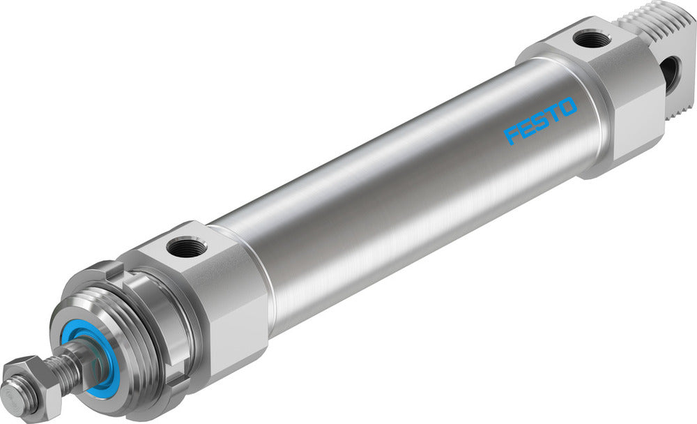 Festo Cilindro Redondo 40mm Diámetro 125mm Carrera Doble Efecto - 196035