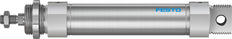 Festo Cilindro Redondo 40mm Diámetro 125mm Carrera Doble Efecto - 196035