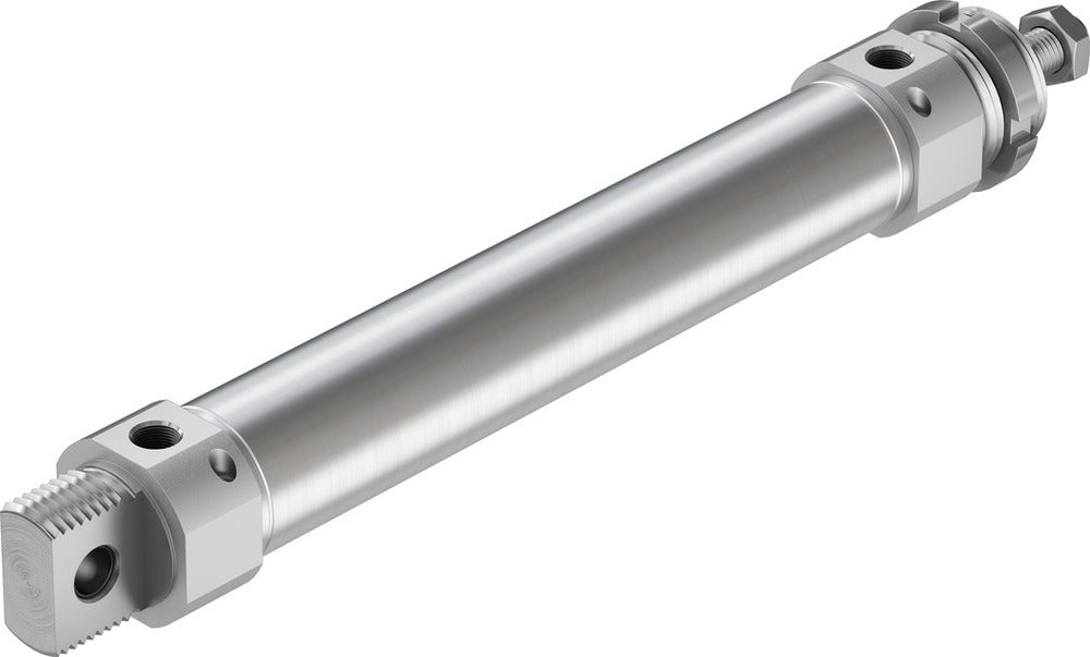 Festo Cilindro Redondo 40mm Diámetro 200mm Carrera Doble Efecto - 196037