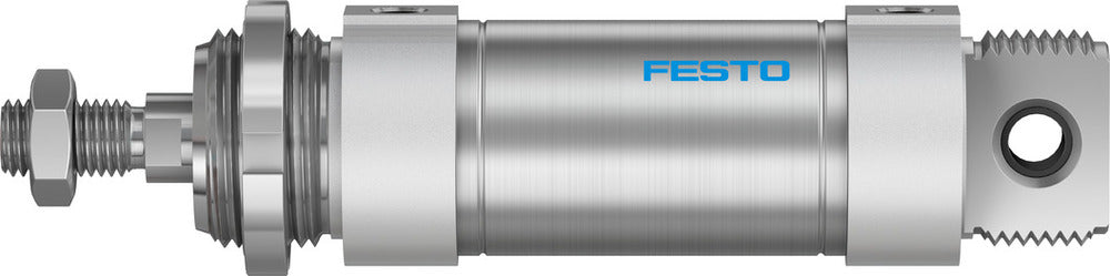 Festo Cilindro Redondo 50mm Diámetro 50mm Carrera Doble Efecto - 196042