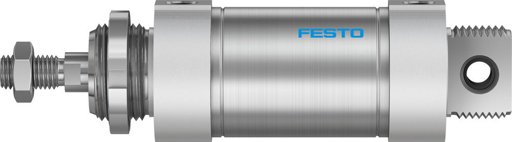 Festo Cilindro Redondo 63mm Diámetro 50mm Carrera Doble Efecto - 196052