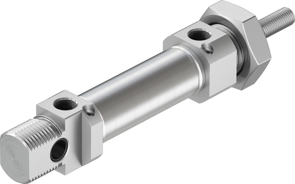 Cilindro Festo 20mm Diámetro 25mm Carrera ISO 6432 Doble Efecto - 33974
