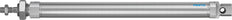 Cilindro Festo 25mm Diámetro 250mm Carrera ISO 6432 Doble Efecto - 559290