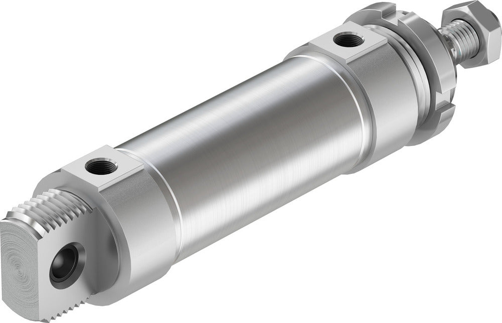 Festo Cilindro Redondo 50mm Diámetro 80mm Carrera Doble Efecto - 196003