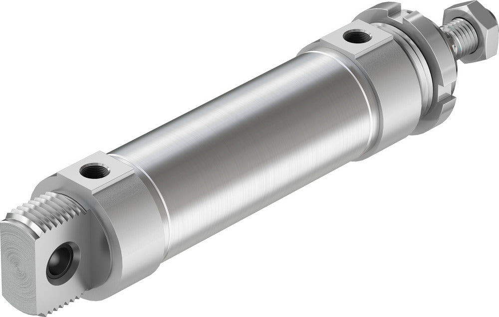 Festo Cilindro Redondo 50mm Diámetro 100mm Carrera Doble Efecto - 196004