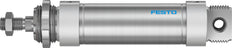 Festo Cilindro Redondo 50mm Diámetro 100mm Carrera Doble Efecto - 559319