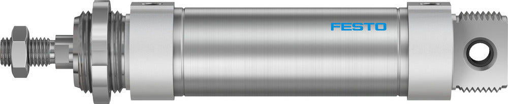 Festo Cilindro Redondo 50mm Diámetro 100mm Carrera Doble Efecto - 196004