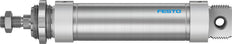 Festo Cilindro Redondo 50mm Diámetro 125mm Carrera Doble Efecto - 559320