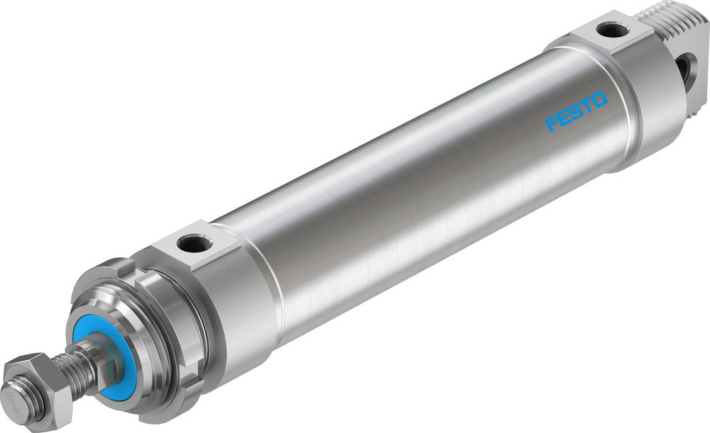 Festo Cilindro Redondo 50mm Diámetro 160mm Carrera Doble Efecto - 196006