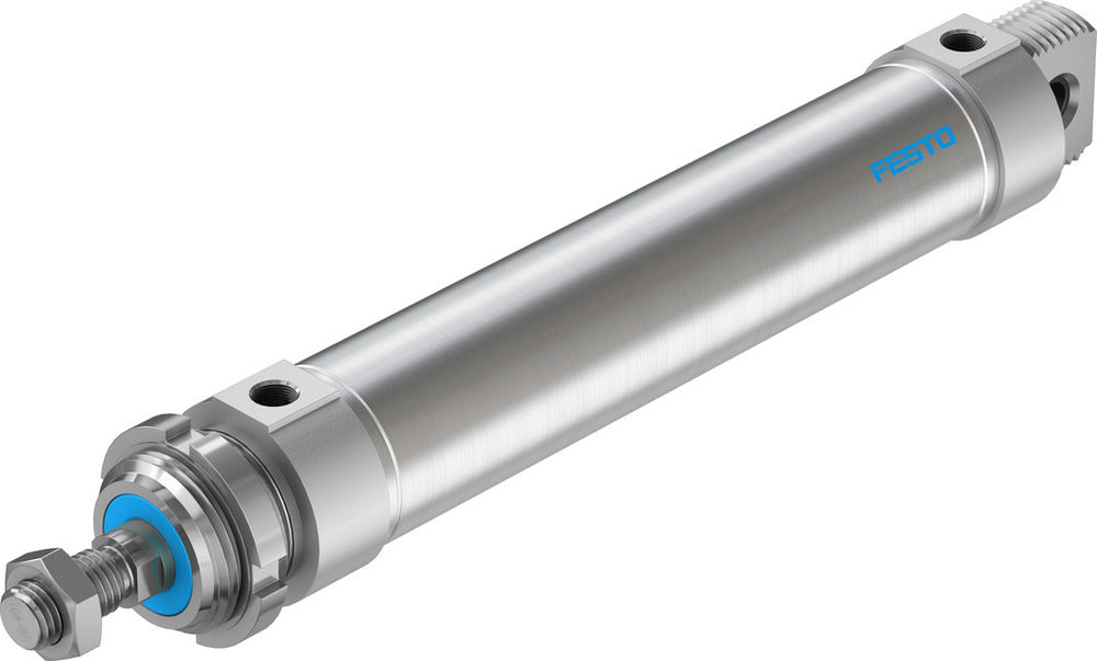Festo Cilindro Redondo 50mm Diámetro 200mm Carrera Doble Efecto - 196007
