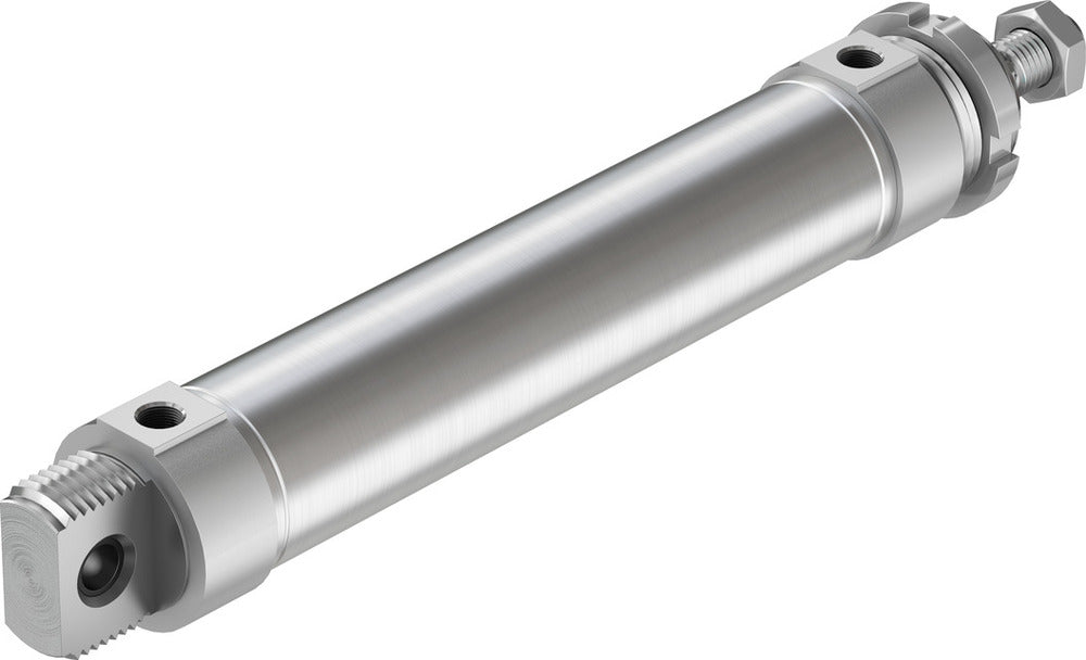 Festo Cilindro Redondo 50mm Diámetro 200mm Carrera Doble Efecto - 196007