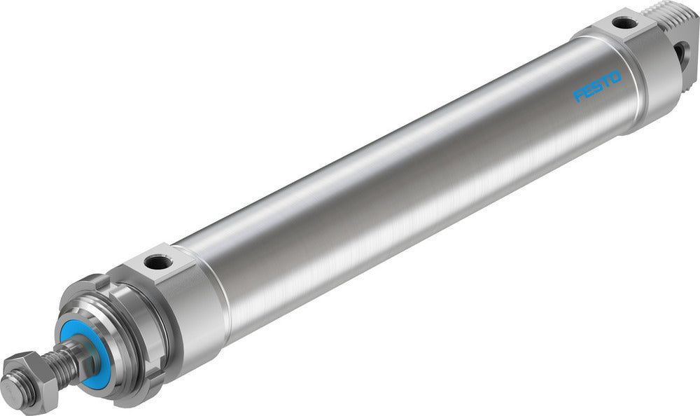 Festo Cilindro Redondo 50mm Diámetro 250mm Carrera Doble Efecto - 196008