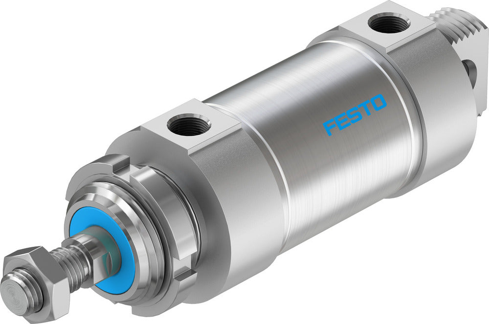 Festo Cilindro Redondo 63mm Diámetro 40mm Carrera Doble Efecto - 196011