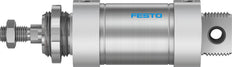 Festo Cilindro Redondo 63mm Diámetro 40mm Carrera Doble Efecto - 196011