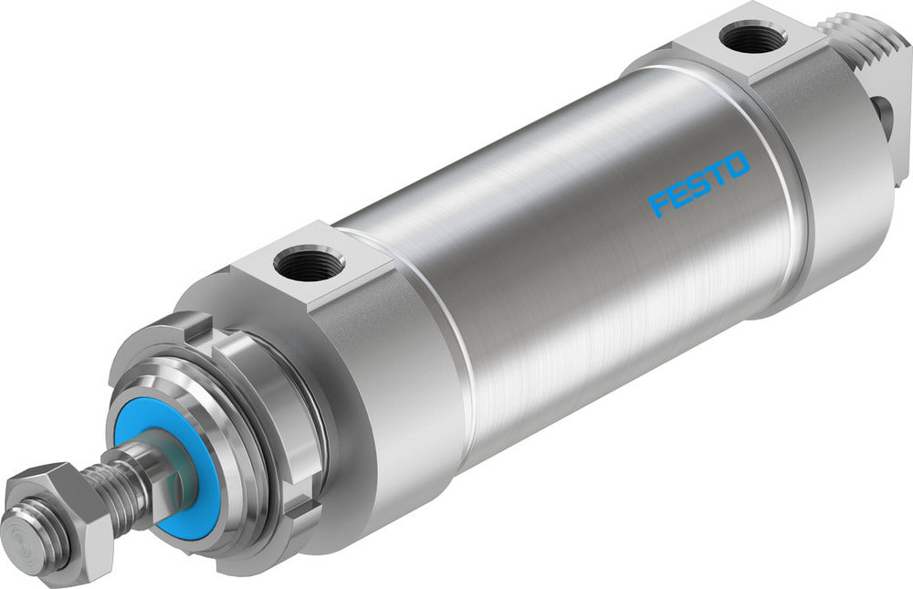 Festo Cilindro Redondo 63mm Diámetro 80mm Carrera Doble Efecto - 559328