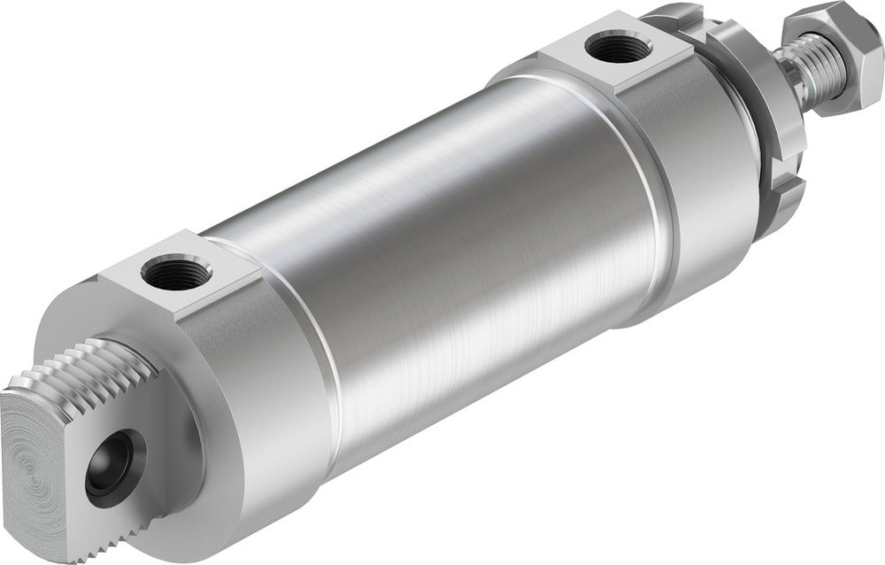 Festo Cilindro Redondo 63mm Diámetro 80mm Carrera Doble Efecto - 196013
