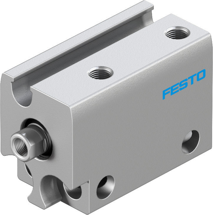Cilindro Compacto Festo 6mm Diámetro 10mm Carrera Doble Efecto - 4886886