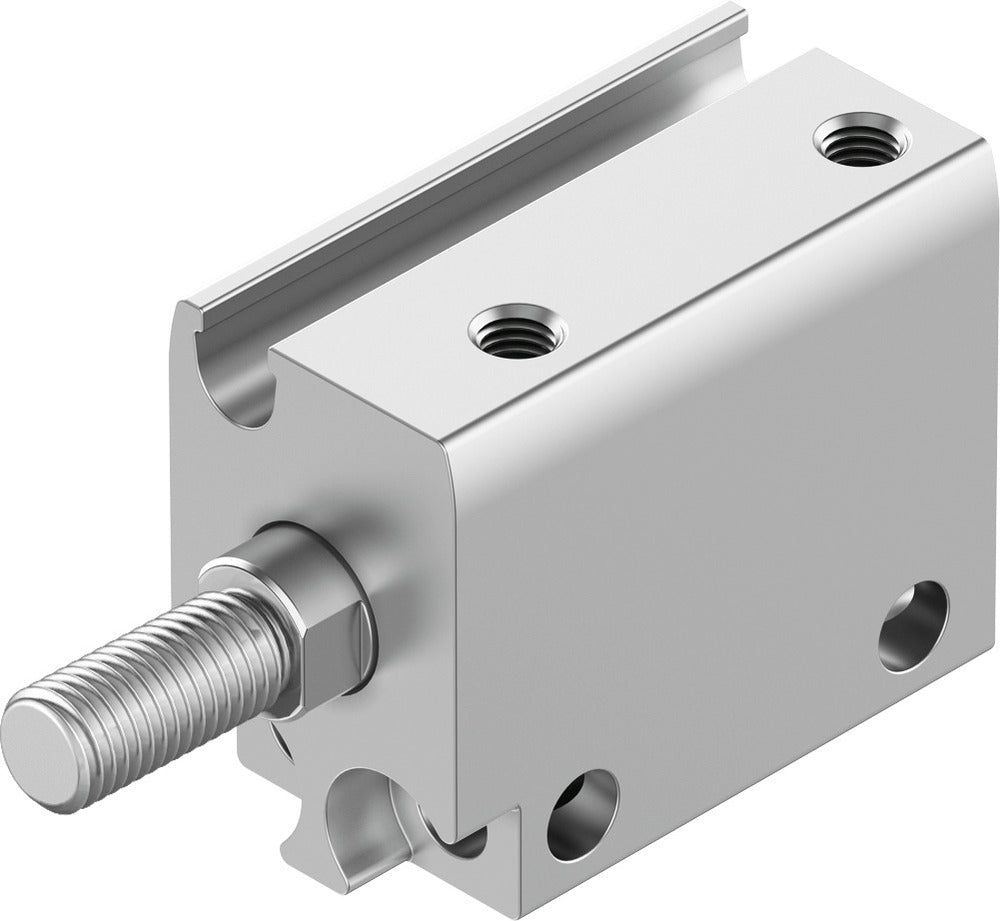 Festo Cilindro Compacto 10mm Diámetro 5mm Carrera Simple Efecto - 8080583