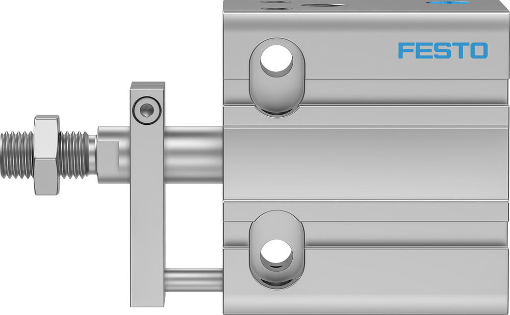 Festo Cilindro Compacto 32mm Diámetro 10mm Carrera Simple Efecto - 4828500