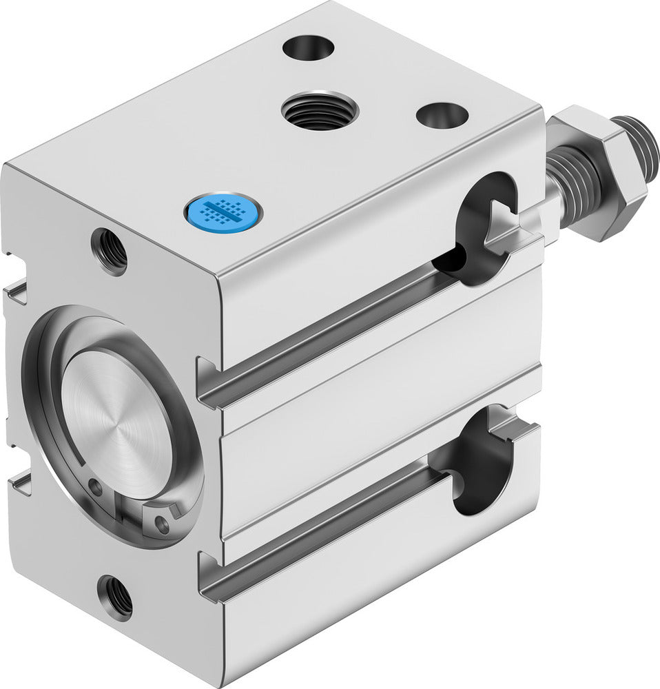 Festo Cilindro Compacto 32mm Diámetro 10mm Carrera Simple Efecto - 4829130