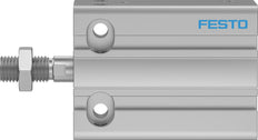 Festo Cilindro Compacto 25mm Diámetro 20mm Carrera Doble Efecto - 4829573