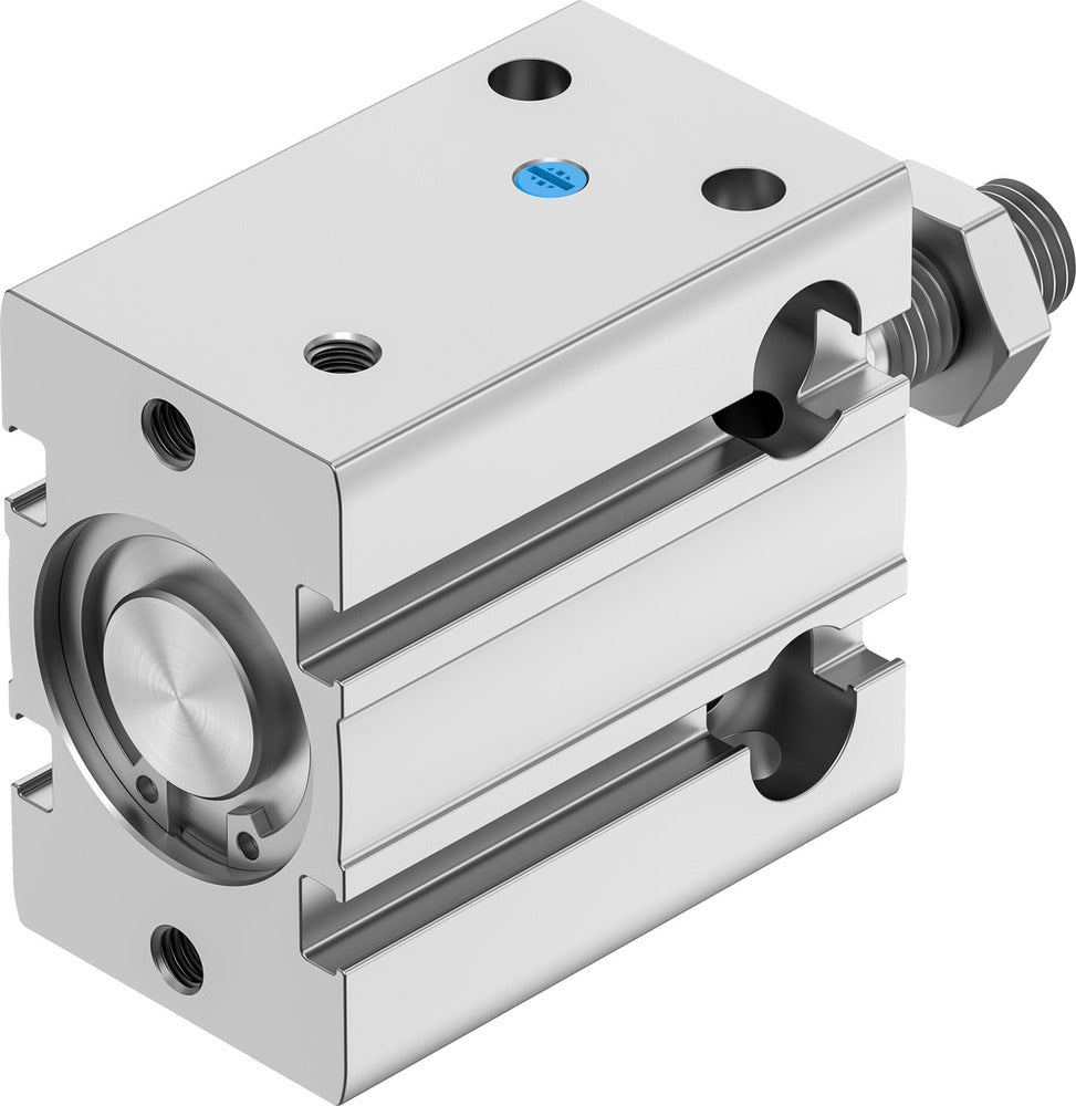 Festo Cilindro Compacto 25mm Diámetro 5mm Carrera Simple Efecto - 4829799