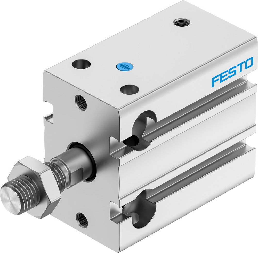 Festo Cilindro Compacto 25mm Diámetro 10mm Carrera Simple Efecto - 4829800