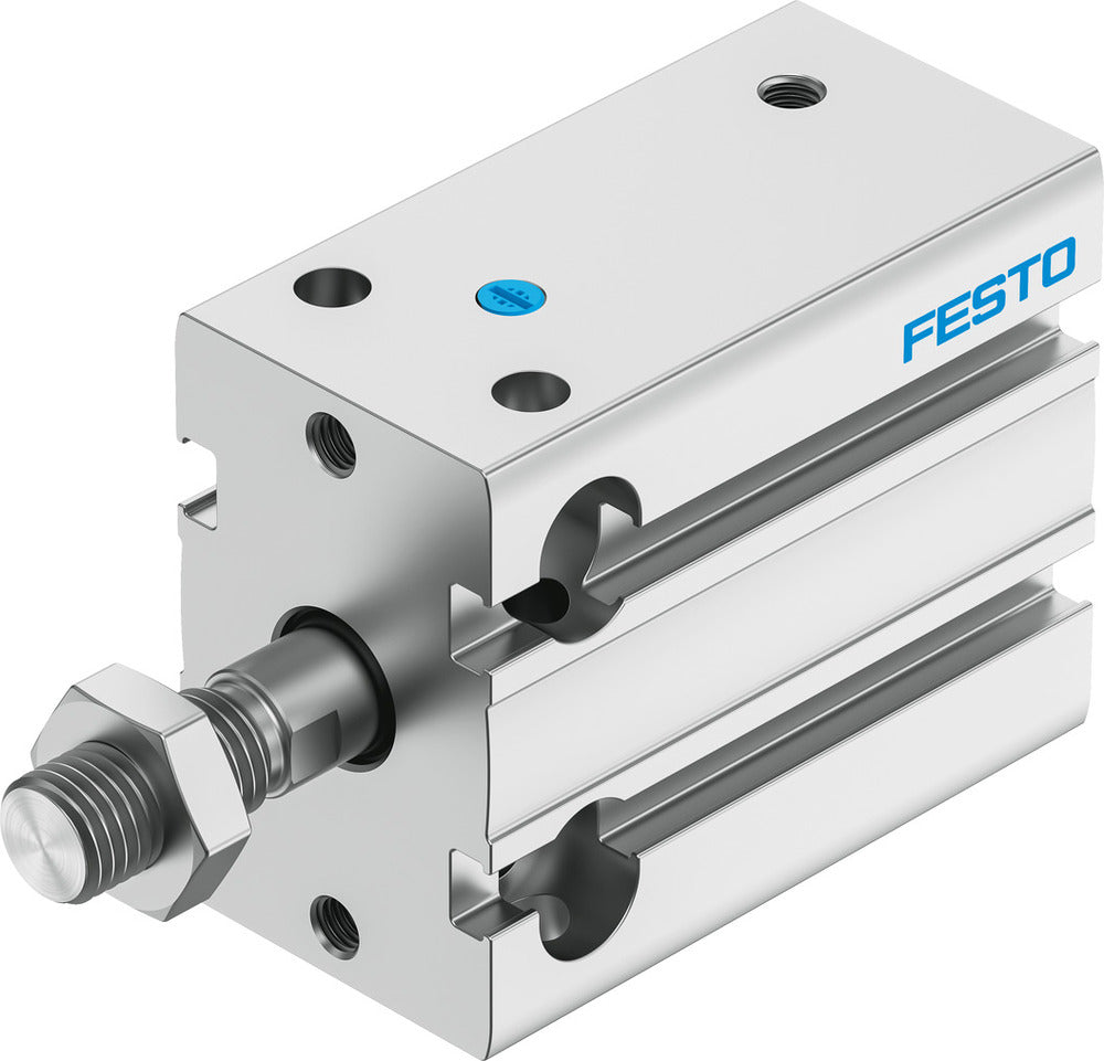 Festo Cilindro Compacto 25mm Diámetro 15mm Carrera Simple Efecto - 4829801