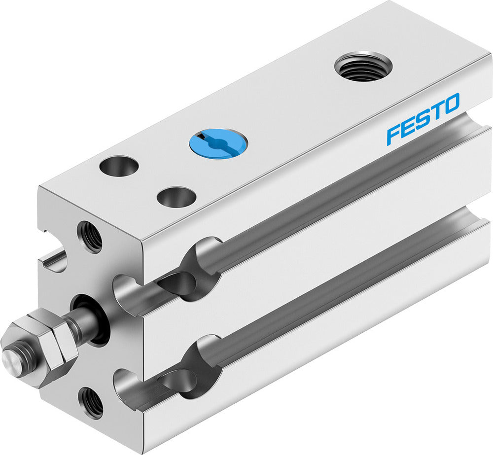 Festo Cilindro Compacto 6mm Diámetro 10mm Carrera Simple Efecto - 4830910