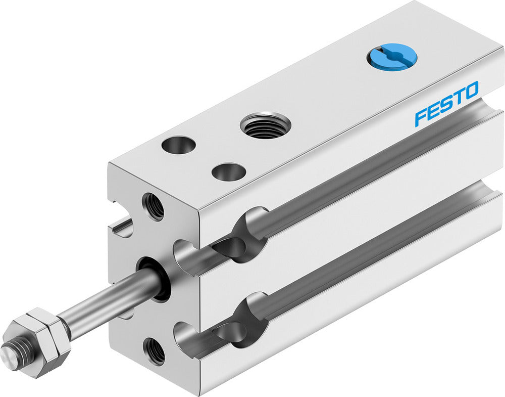 Festo Cilindro Compacto 6mm Diámetro 10mm Carrera Simple Efecto - 4830947