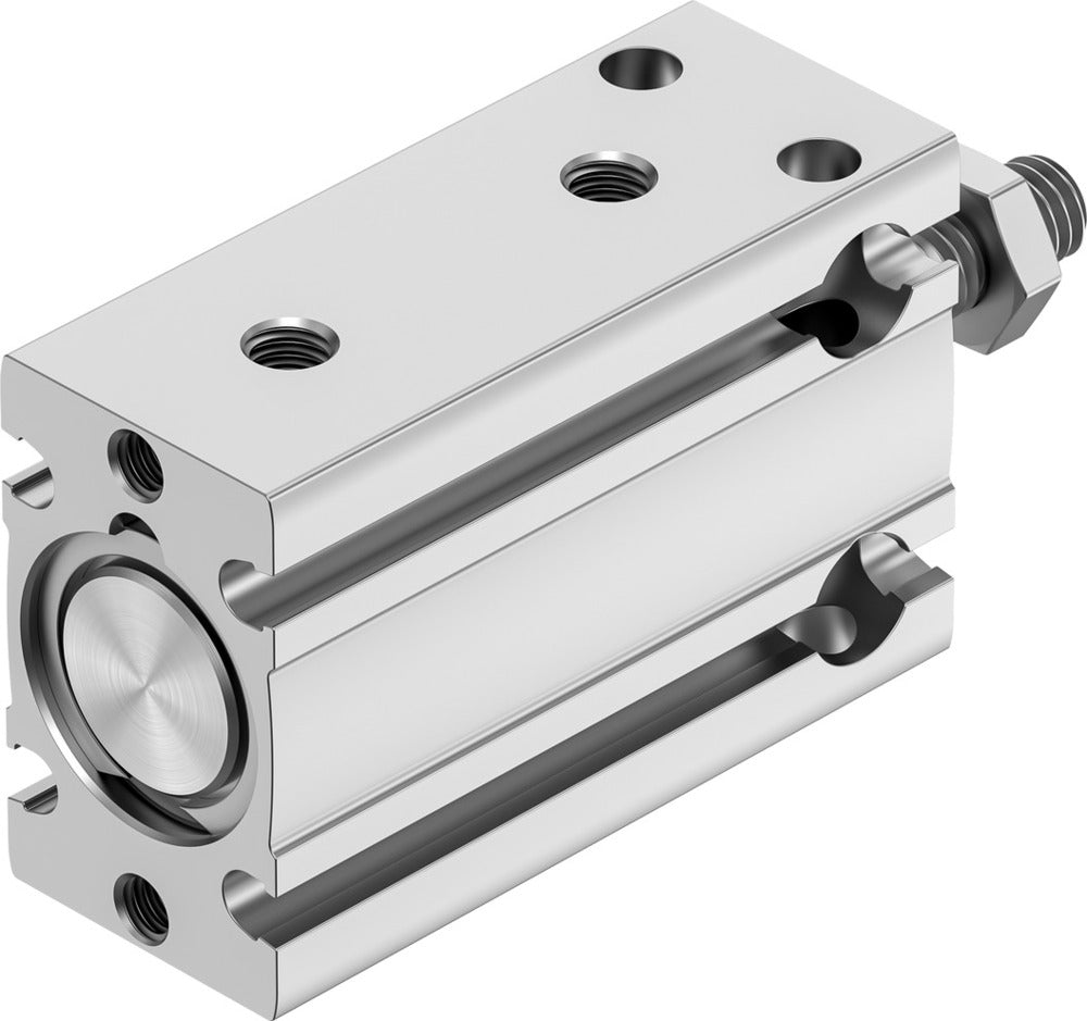 Cilindro Compacto Festo 16mm Diámetro 10mm Carrera Doble Efecto - 4833186