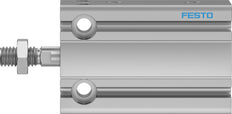 Cilindro Compacto Festo 16mm Diámetro 10mm Carrera Doble Efecto - 4833186