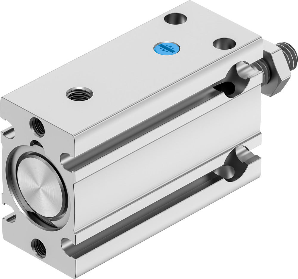 Festo Cilindro Compacto 16mm Diámetro 10mm Carrera Simple Efecto - 4833273