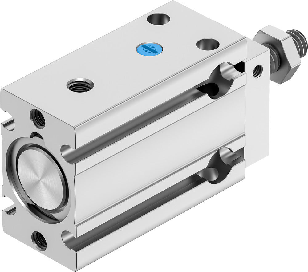 Festo Cilindro Compacto 16mm Diámetro 5mm Carrera Simple Efecto - 4834367