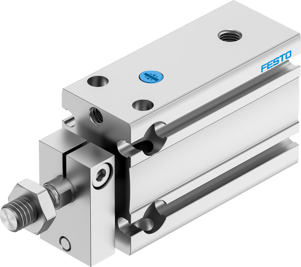Festo Cilindro Compacto 16mm Diámetro 10mm Carrera Simple Efecto - 4834368