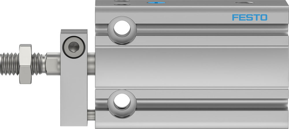 Festo Cilindro Compacto 16mm Diámetro 10mm Carrera Simple Efecto - 4834368