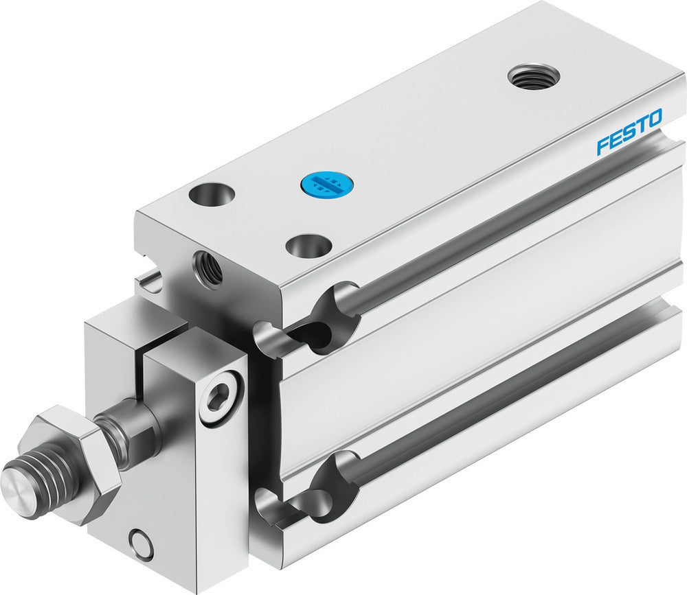 Festo Cilindro Compacto 16mm Diámetro 15mm Carrera Simple Efecto - 4834369